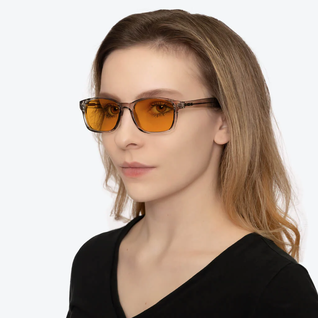 SunDown Lucent Blue Blocking Glasses-Pearl Grey - Image 4