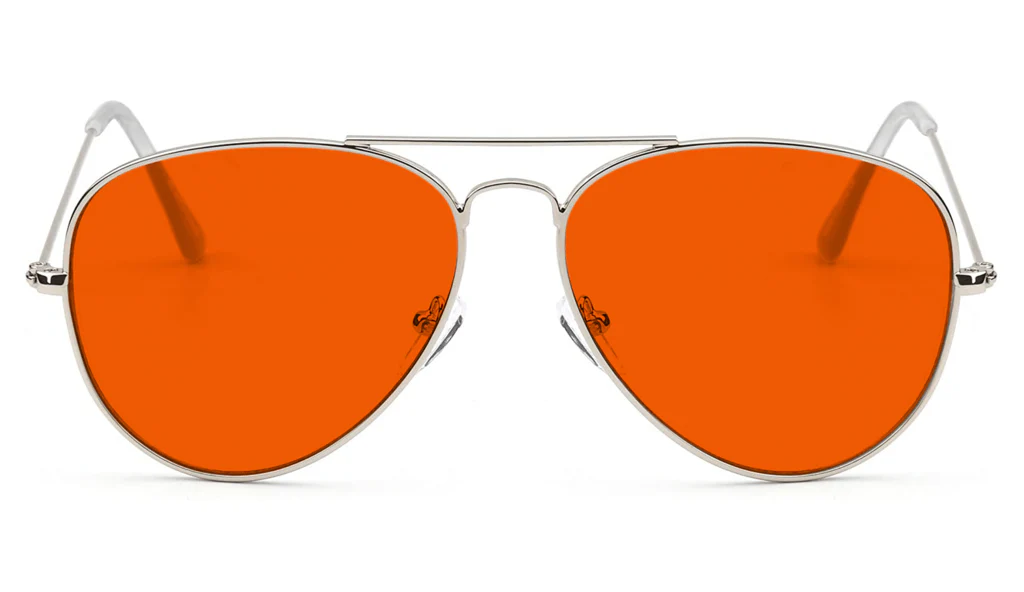 NightFall Aviator Blue Blocking Glasses - Image 3