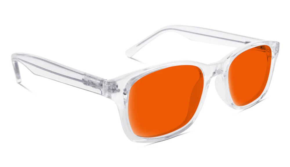NightFall Lucent Blue Blocking Glasses - Crystal - Image 7