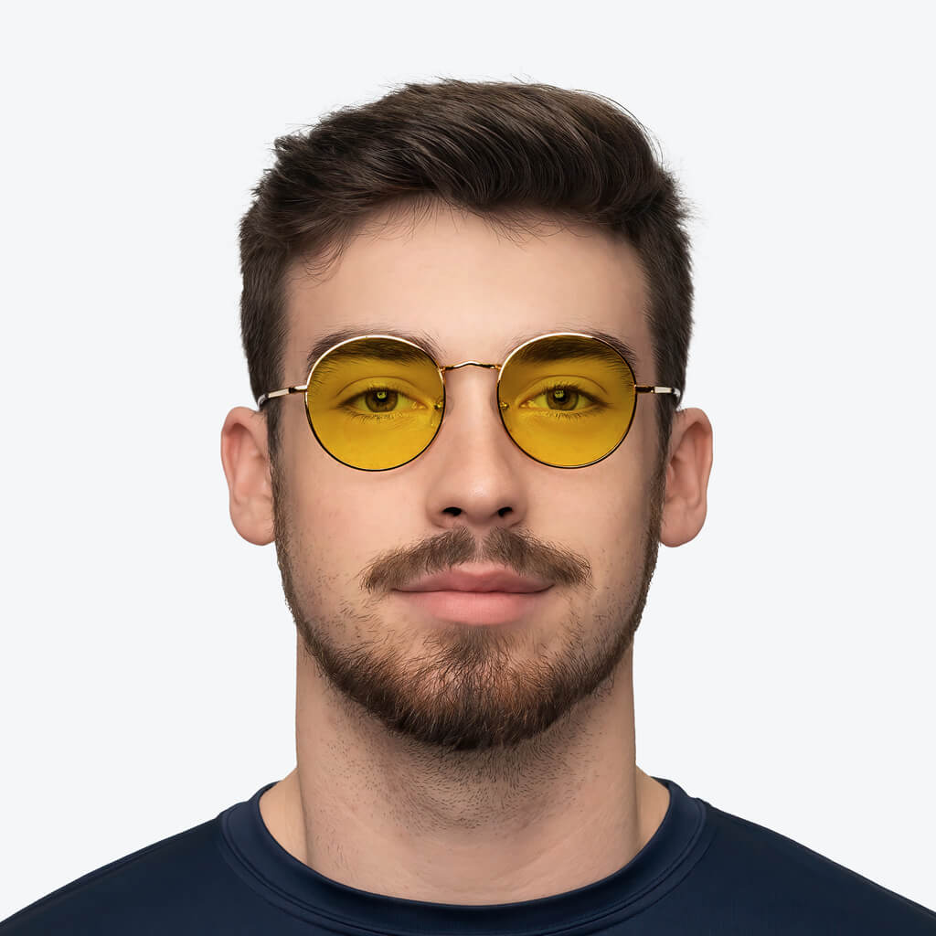 DayMax Elton Glasses - Gold - Prescription - Image 6