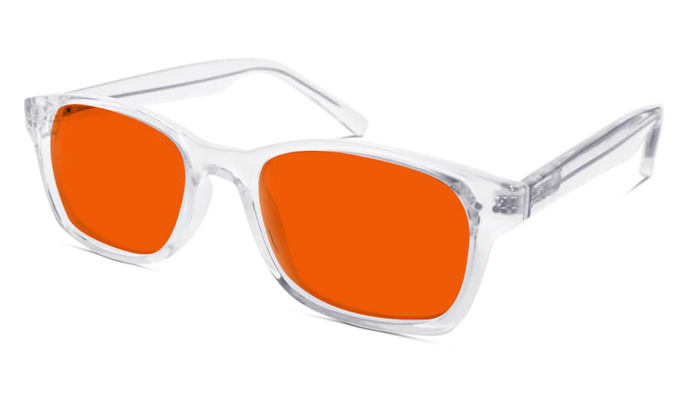 NightFall Lucent Blue Blocking Glasses - Crystal - Readers - Image 2