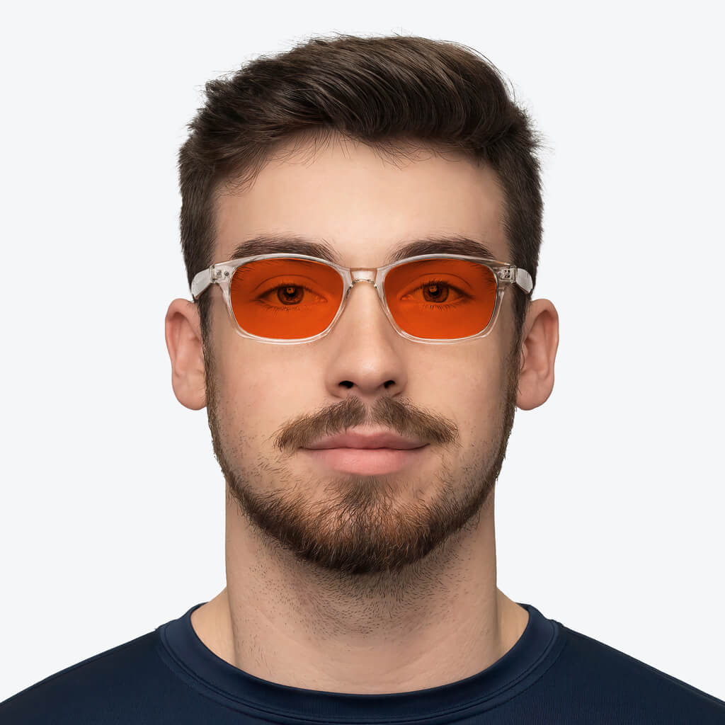 NightFall Lucent Blue Blocking Glasses - Crystal - Readers - Image 3