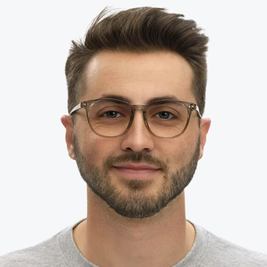 ScreenTime Billie Computer Glasses - Pearl Grey - Image 8