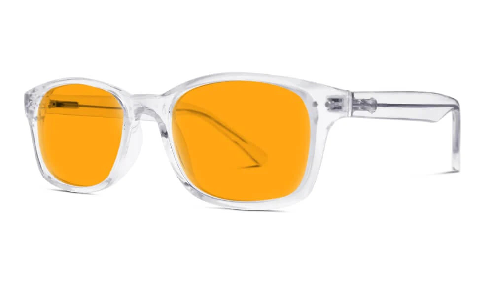 SunDown Lucent Blue Blocking Glasses - Crystal - Prescription - Image 8