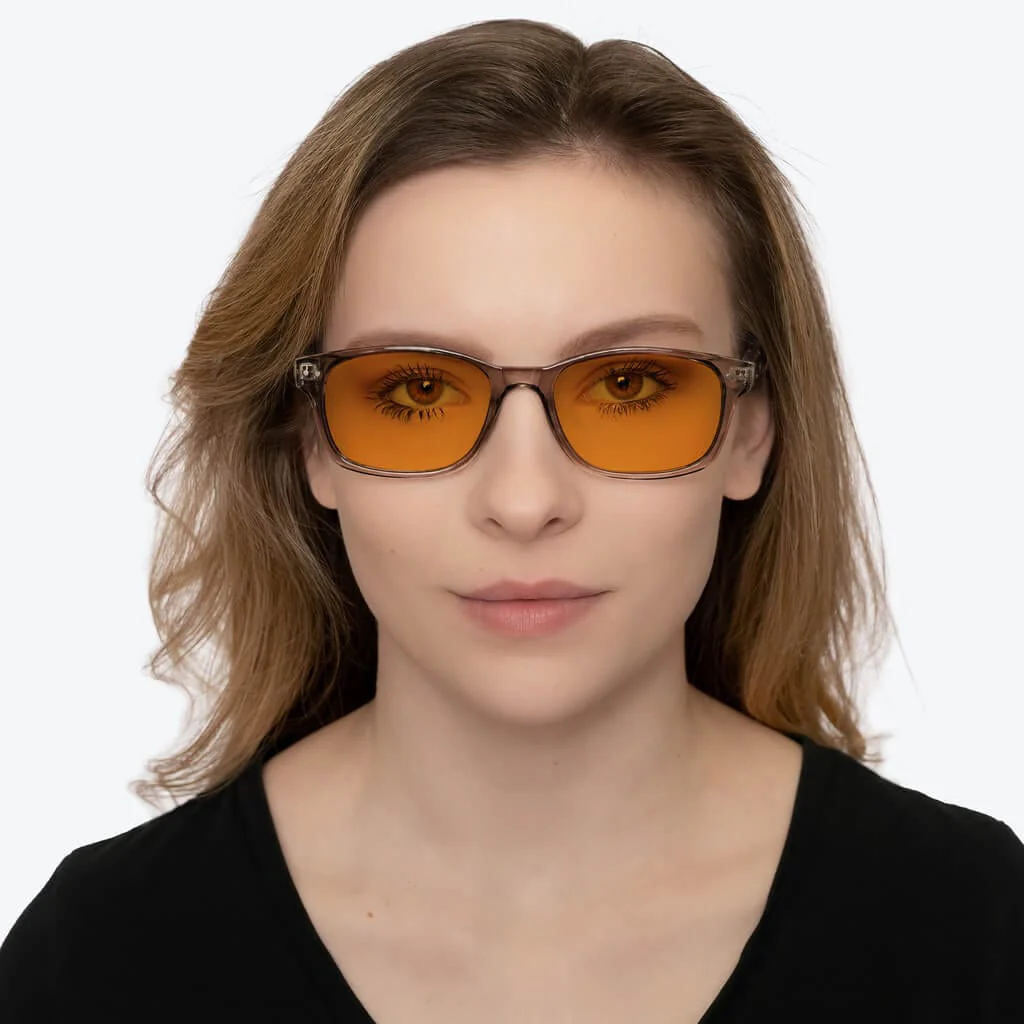SunDown Lucent Blue Blocking Glasses-Pearl Grey - Readers - Image 6