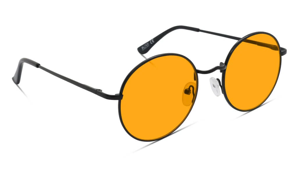SunDown Elton Blue Blocking Glasses - Black - Prescription - Image 7