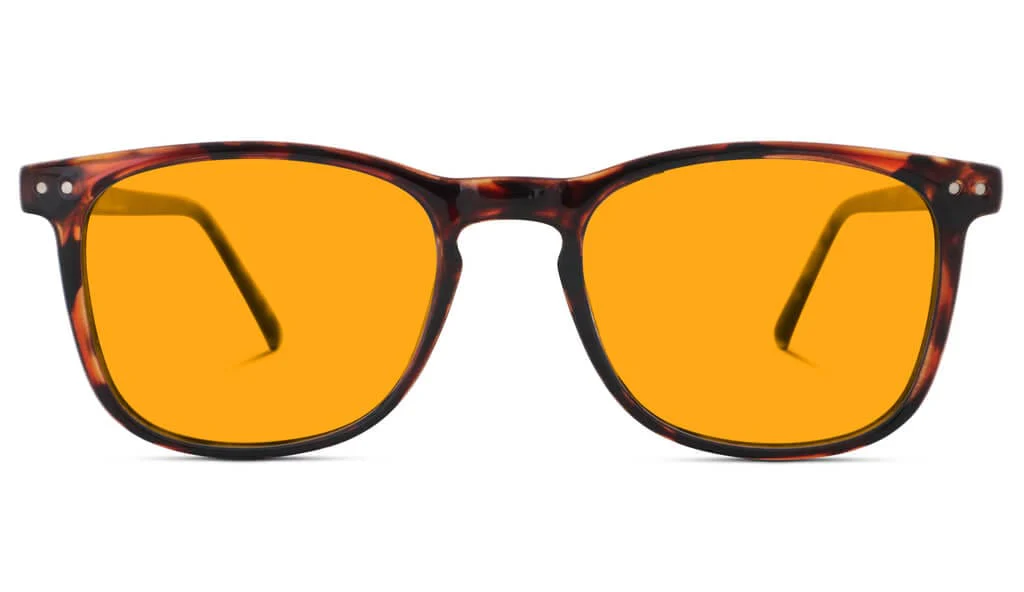SunDown Taylor Blue Blocking Glasses - Tortoise - Prescription