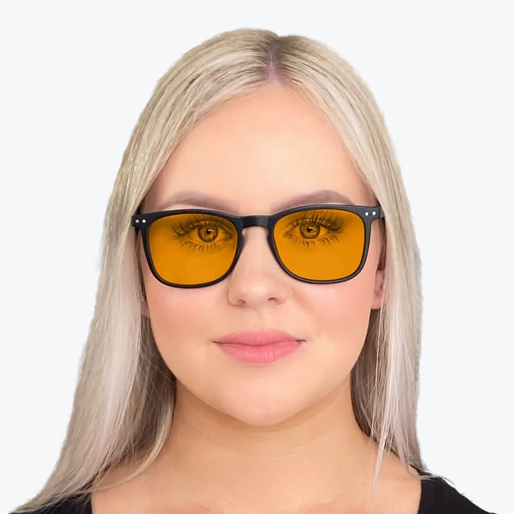 SunDown Taylor Blue Blocking Glasses - Black - Image 5