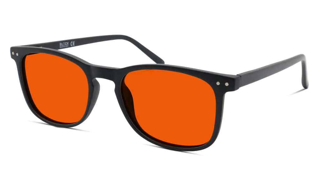 Nightfall Taylor Blue Blocking Glasses - Black - Image 2