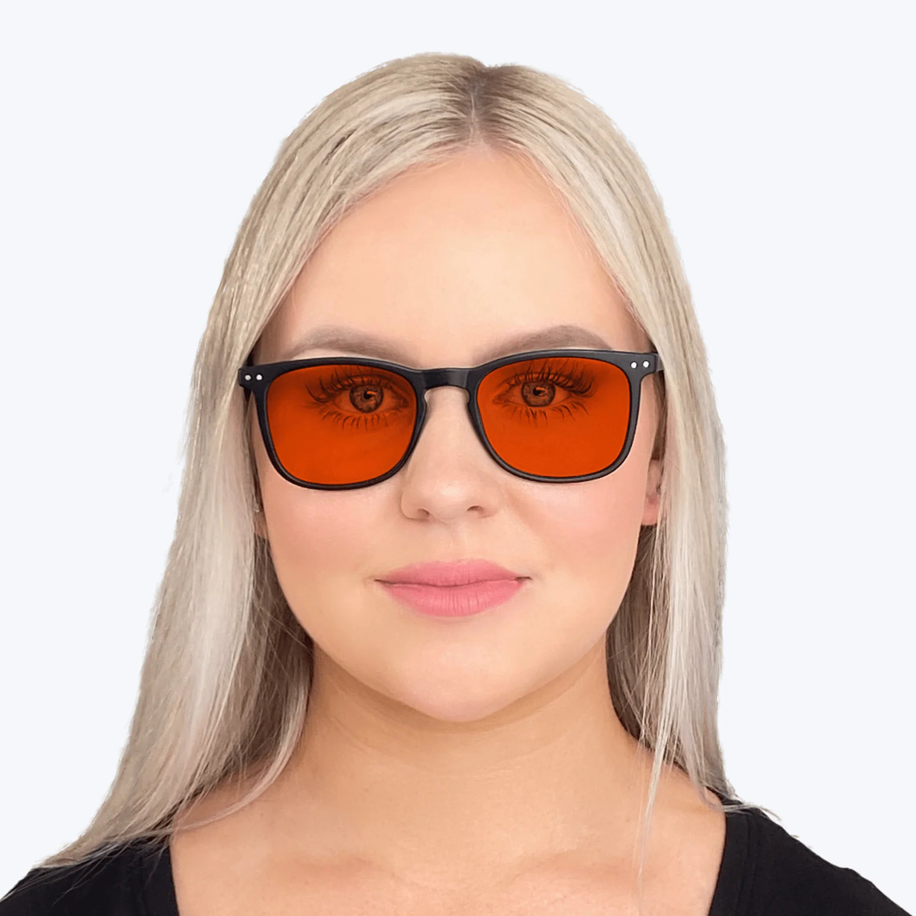 Nightfall Taylor Blue Blocking Glasses - Black - Image 5