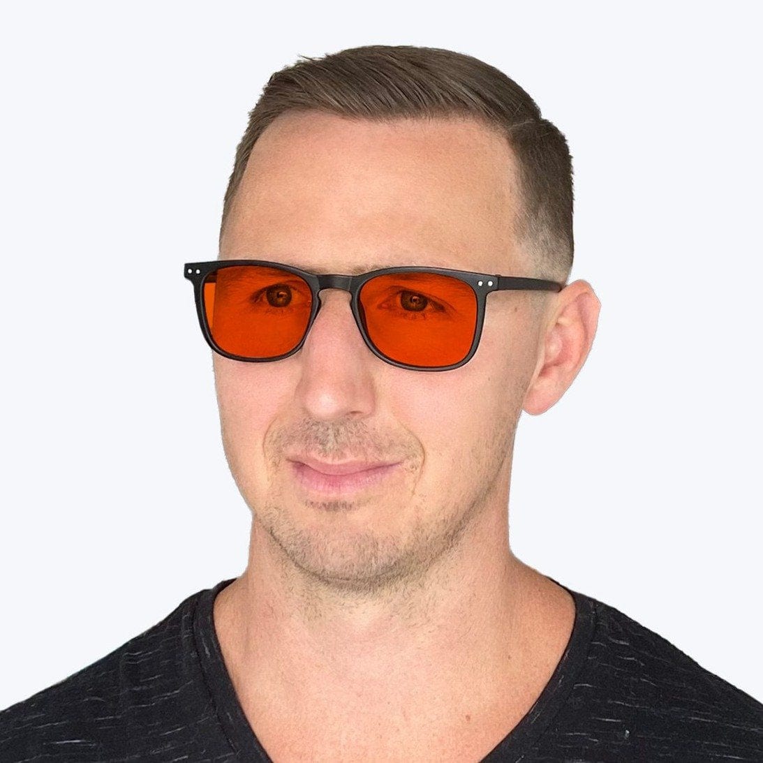 Nightfall Taylor Blue Blocking Glasses - Black - Image 6